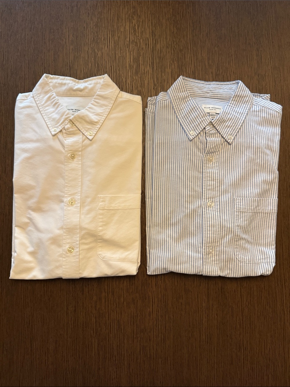 Men's Club Monaco Slim Oxford Button-Downs (M)